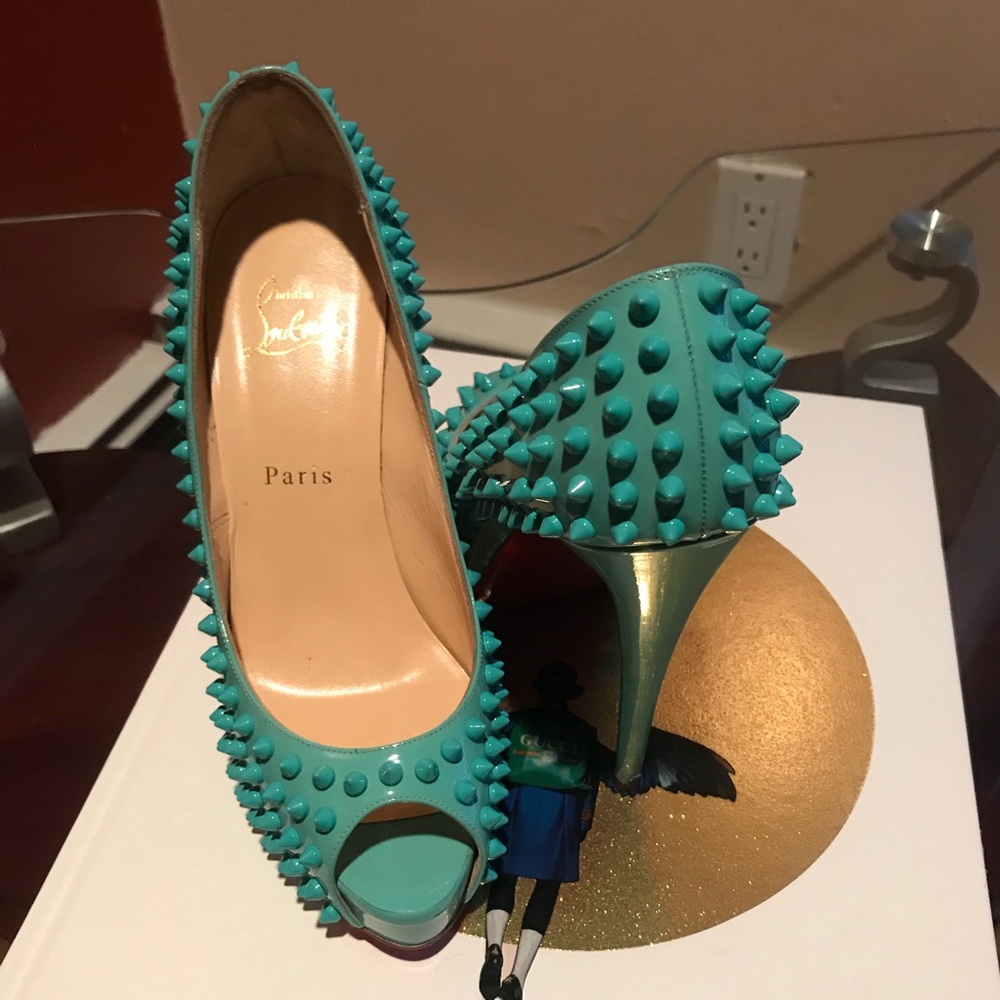Christian Louboutin spike pumps